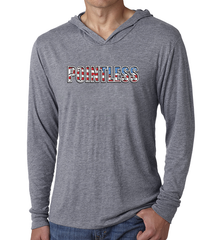 Blood Red American Hooded Shirt